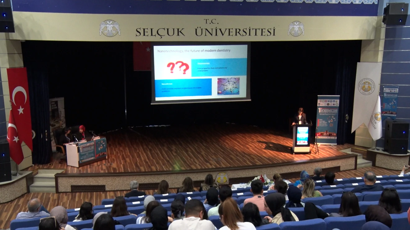 1.Uluslararası Doğal ve Sentetik Materyallerin Biyomedikal Uygulamaları Kongresi Yapıldı